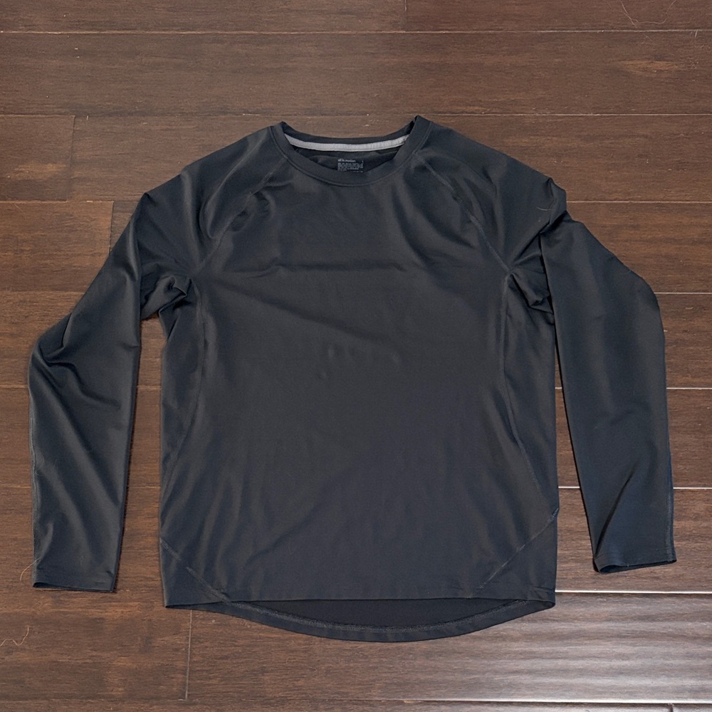 Men's Black All In Motion Long Sleeve Shirt